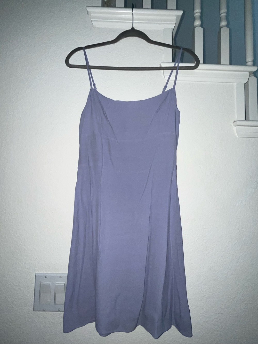 ✨ARITZIA | Sunday Best Periwinkle Blue Mini Dress - Size 4